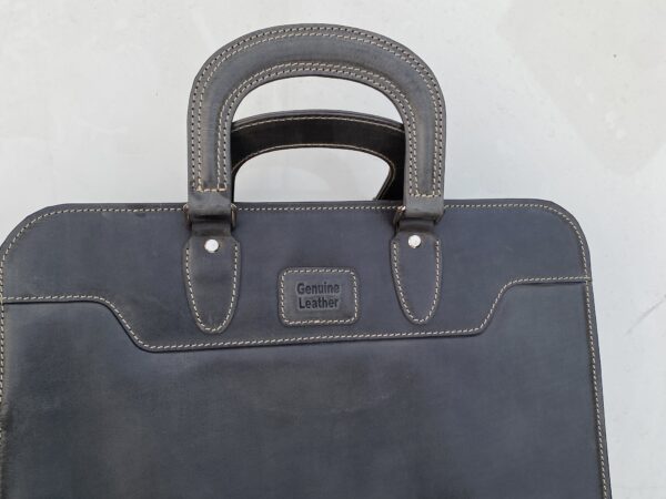 Waxy Leather Laptop Bag WLB_G_1