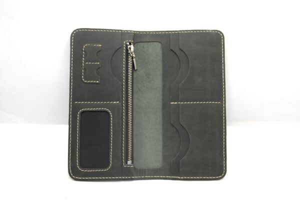 Pull Up Leather Long Wallet PLW_G_1