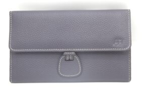 Ladies Trifold Leather Long Wallet LLL_1