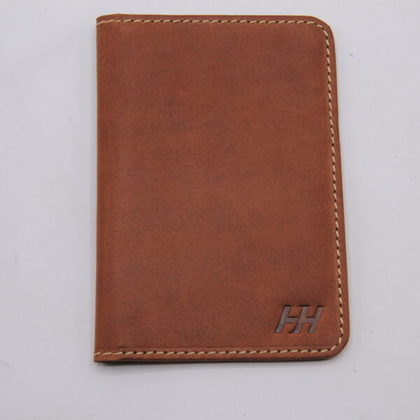 Leather Passport Cum Card Holder