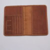 Leather Passport Cum Card Holder