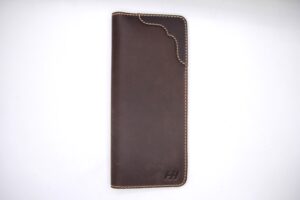 Cow Leather Cheque Book Cover