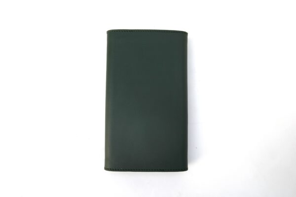 Top Quality Leather Trifold Long Wallet