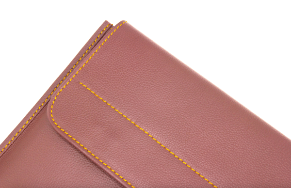 Milled Leather Laptop Sleeve MLS_1