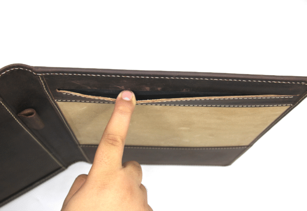 Screenshot 2025-08-18 at 9.02.58 PM Notepad / Document Leather Cover - D1_B