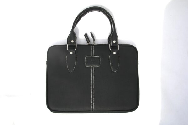 Handled Leather Laptop Sleeve_D1