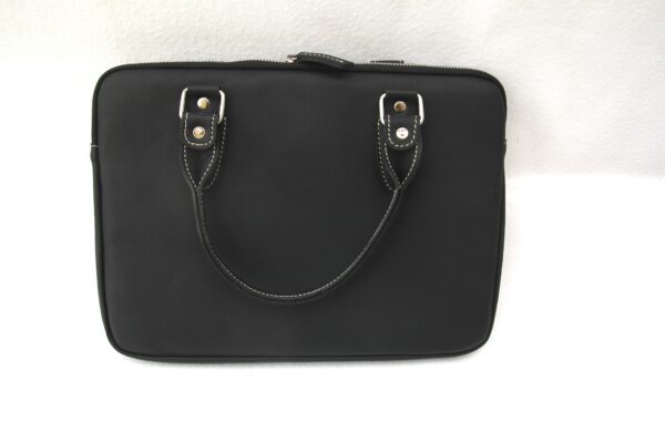 Handled Leather Laptop Sleeve_D1