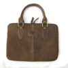 Handled Leather Laptop Sleeve_D1