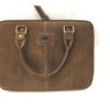 Handled Leather Laptop Sleeve_D1