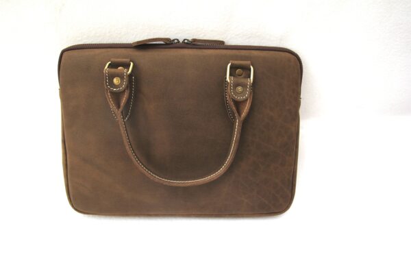 Handled Leather Laptop Sleeve_D1