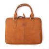 Handled Leather Laptop Sleeve_D1