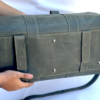 Smart Leather Duffle Bag