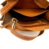 Cow Leather Vertical Tote bag - D2